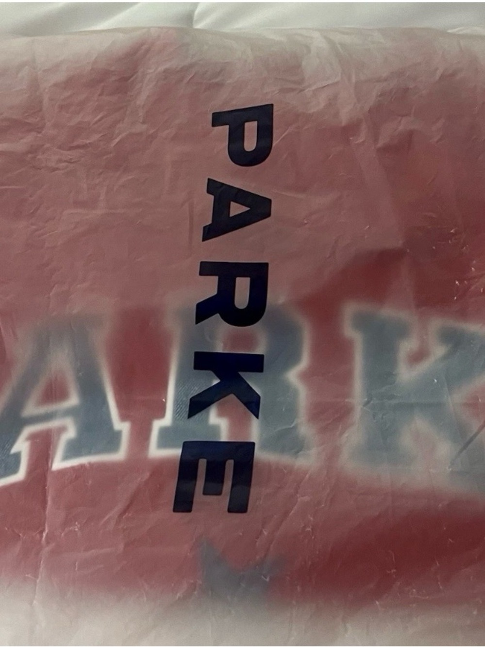 Parke Vintage Star Varsity Red Mockneck SAIL Heritage Sweatshirt S/M Rare NWT - Picture 3 of 4